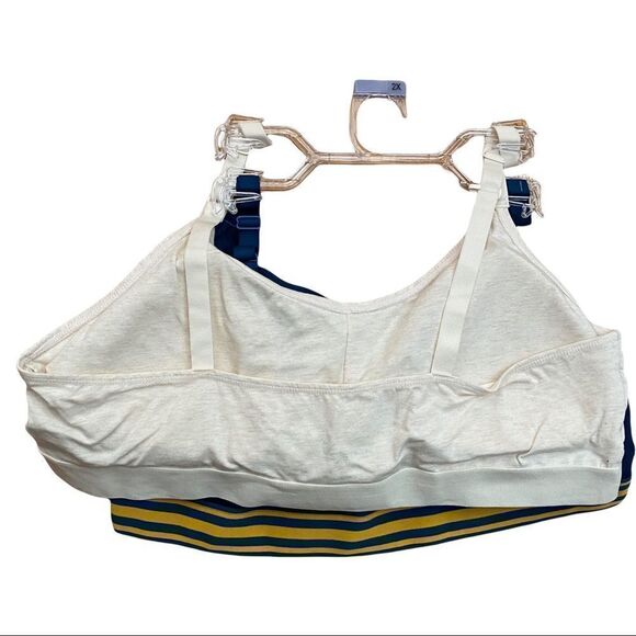 Live2lounge 2 Pack Bralettes Sports Bras - Picture 6 of 6